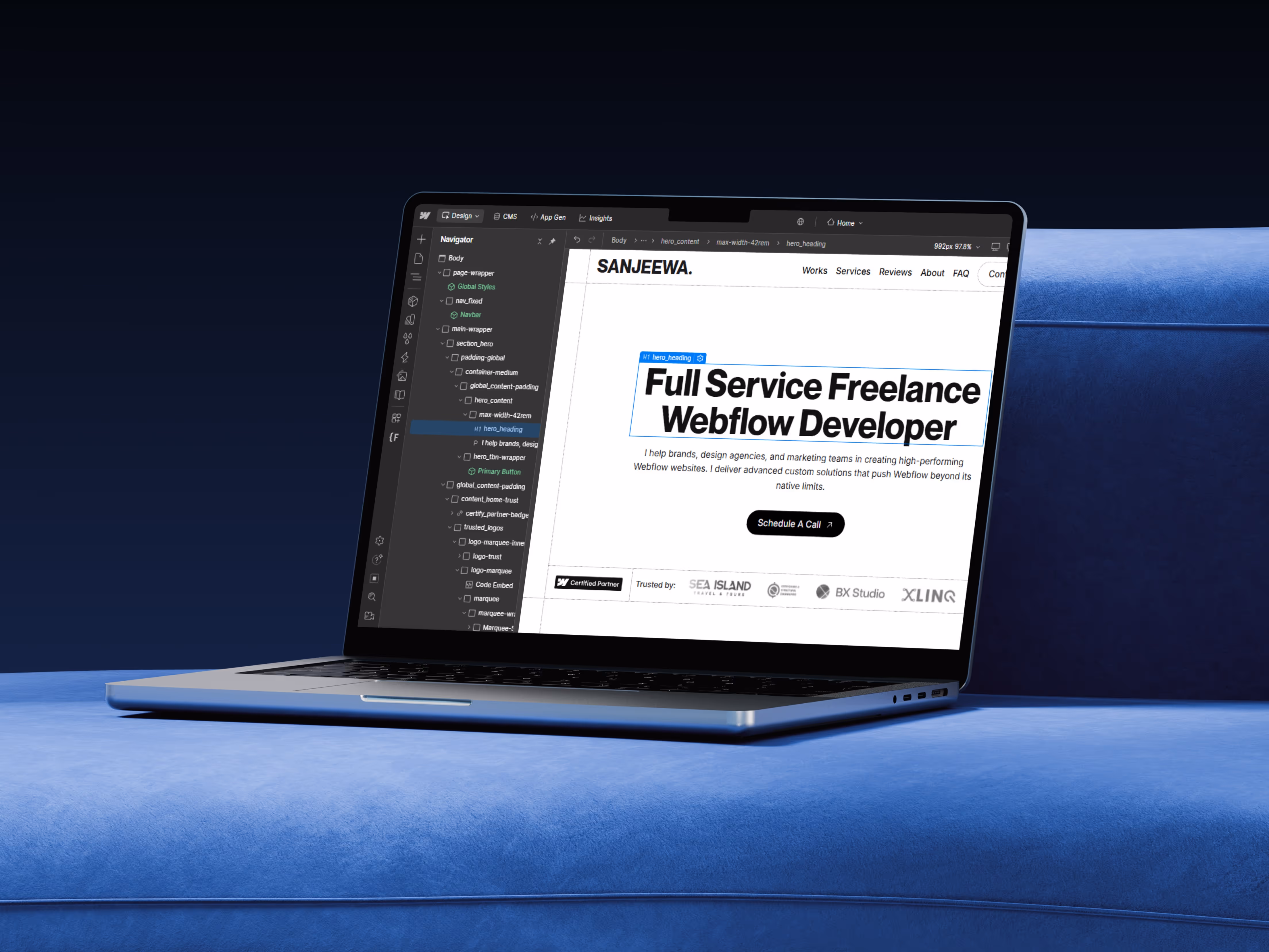 Full Service Freelance Webflow Developer | Sanjeewa Marukona