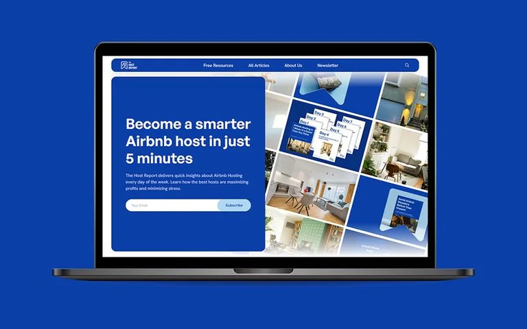 The Host Report Webflow CMS and newsletter automation