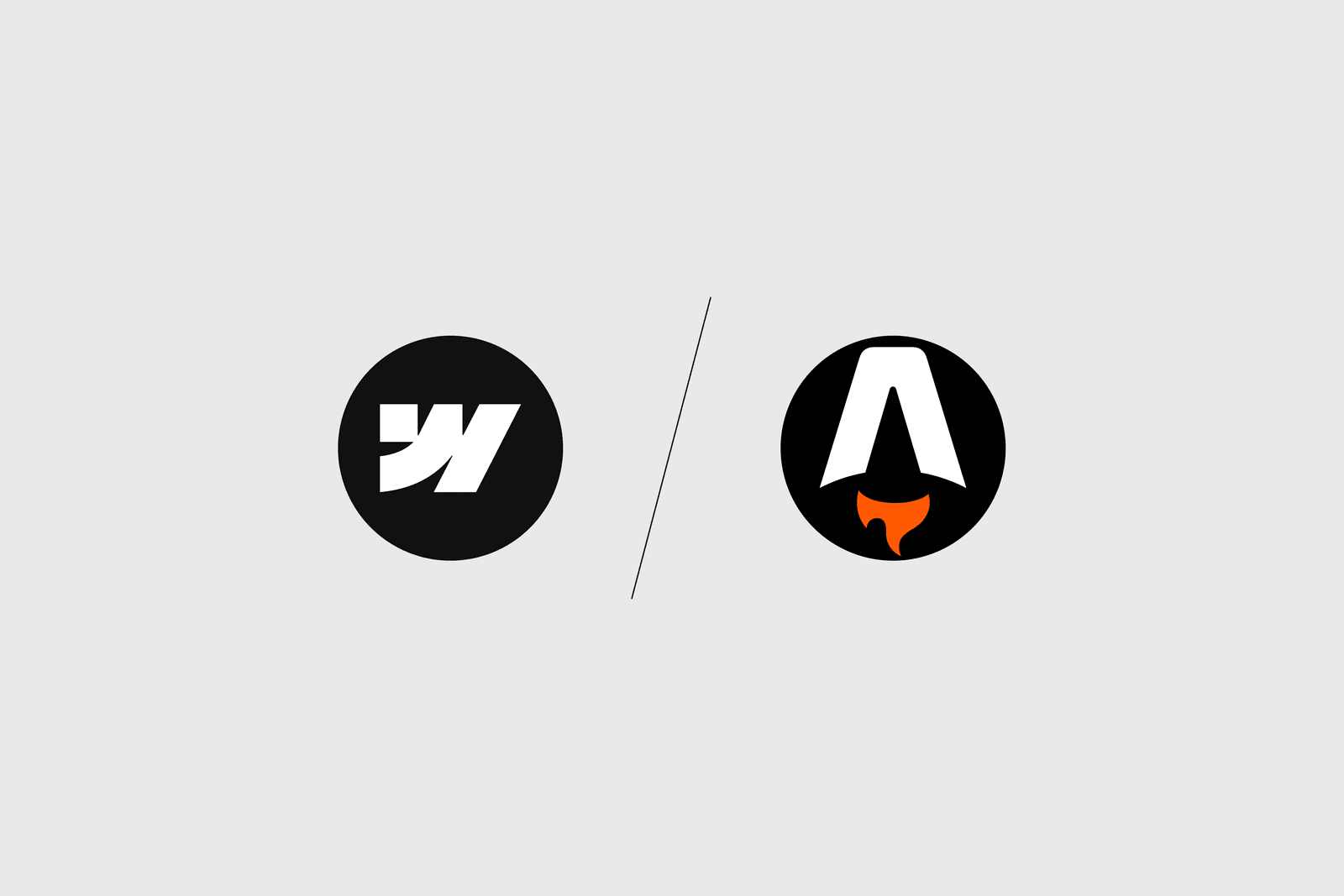 Webflow vs Astro comparison 2026